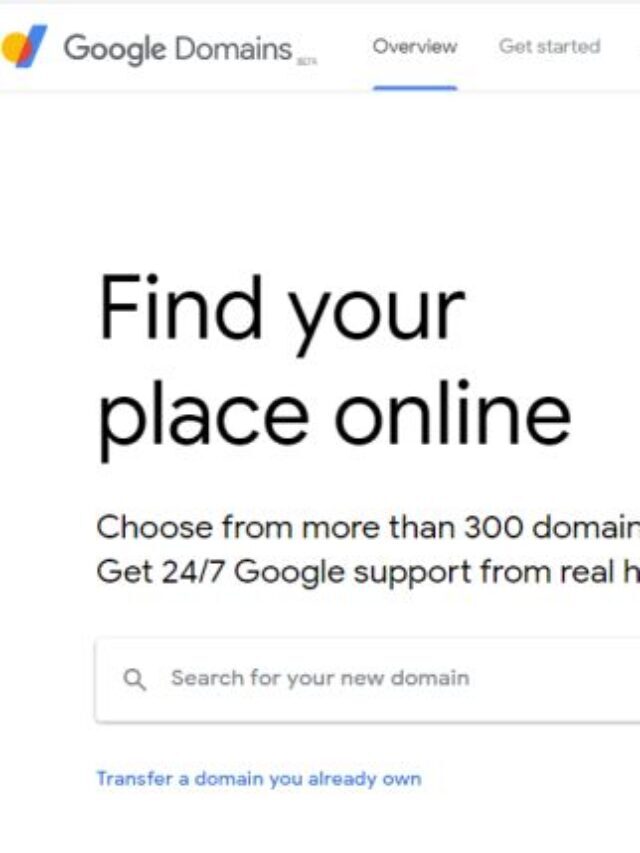 Google Domains क्या है?