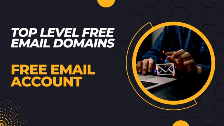 [2023] 200 Top Level Free Email Domains | Free Email Account कैसे बनाएं