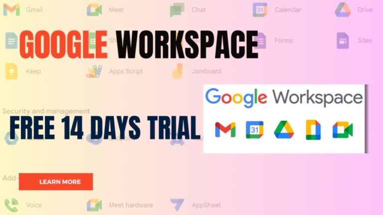 गूगल वर्कस्पेस क्या है? | Google Workspace Free 14 Days Trial