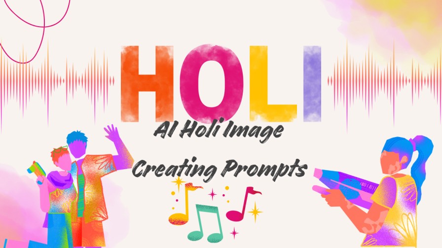 AI से होली की इमेज कैसे क्रिएट करें | Free AI Holi Image Creating Prompts