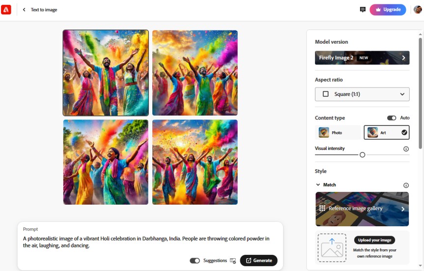 AI से होली की इमेज कैसे क्रिएट करें | Free AI Holi Image Creating Prompts 3 AI से होली की इमेज कैसे क्रिएट करें | Free AI Holi Image Creating Prompts 3