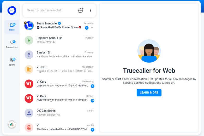 आ गया Truecaller for Web। जानिए इसे अपने PC/लैपटॉप पर कैसे प्रयोग करें 2